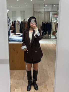 uchida airiさん（レディース・160cm）の冬コーディネート