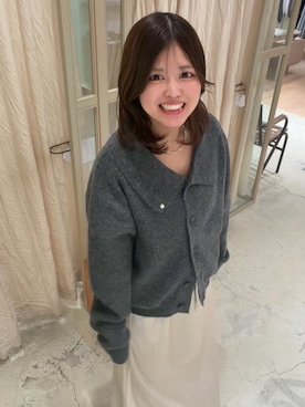 「アイテム（キャミソール）」を使った、uchida airiさん（レディース・160cm）の秋コーディネート