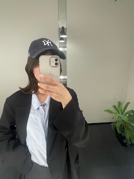 「アイテム（キャミソール）」を使った、uchida airiさん（レディース・160cm）の秋コーディネート