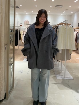 「アイテム（キャミソール）」を使った、uchida airiさん（レディース・160cm）の秋コーディネート