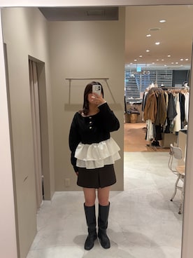 uchida airiさん（レディース・160cm）の春コーディネート