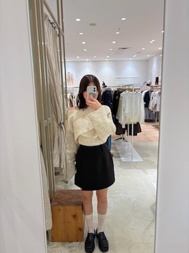 「アイテム（レッグウェア）」を使った、uchida airiさん（レディース・160cm・20代）の秋コーディネート