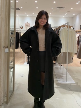 「アイテム（キャミソール）」を使った、uchida airiさん（レディース・160cm）の秋コーディネート