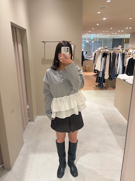 uchida airiさん（レディース・160cm）の春コーディネート