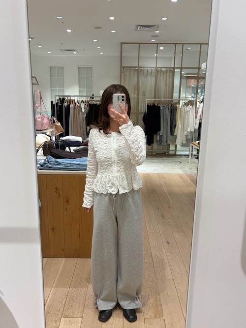 【3サイズ展開】裾ドロストスウェットパンツ