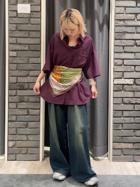 「アイテム（キャミソール）」を使った、nya2kichanさん（レディース・158cm）の夏コーディネート