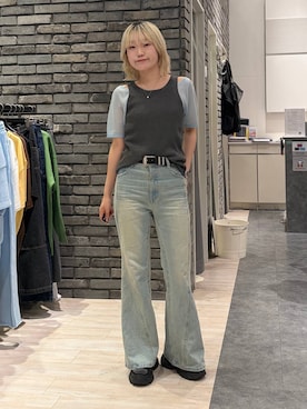 「PAGEBOY（ページボーイ）のアイテム（サンダル）」を使った、nya2kichanさん（レディース・158cm）の夏コーディネート