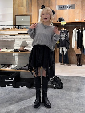 「アイテム（チュニック）」を使った、nya2kichanさん（レディース・158cm・20代）の秋コーディネート