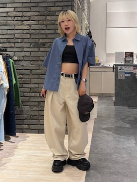 nya2kichanさん(レディース・158cm)の夏コーディネート