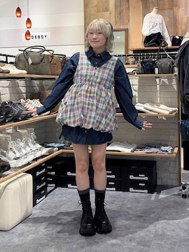 nya2kichanさん（レディース・158cm）の春コーディネート