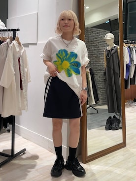 「PAGEBOY」｜「アイテム（アクセサリー）」を使った、nya2kichanさん（レディース・158cm）の夏コーディネート
