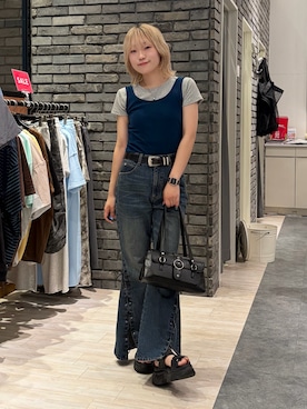 「PAGEBOY（ページボーイ）のアイテム」を使った、nya2kichanさん（レディース・158cm）の夏コーディネート