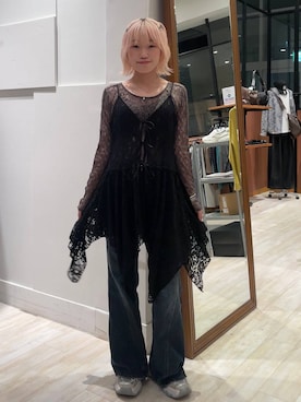 「アイテム（ワンピース/ドレス）」を使った、nya2kichanさん（レディース・158cm・20代）の秋コーディネート
