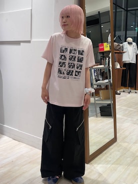 「アイテム（カーゴパンツ）」を使った、nya2kichanさん（レディース・158cm）の夏コーディネート