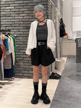 「PAGEBOY（ページボーイ）のアイテム（ジャケット/アウター）」を使った、nya2kichanさん（レディース・158cm）の春コーディネート