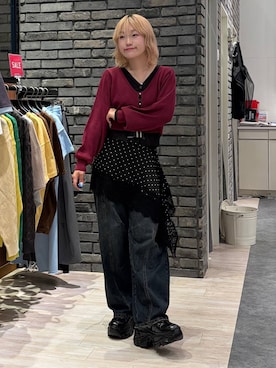 「PAGEBOY（ページボーイ）のアイテム（デニムパンツ）」を使った、nya2kichanさん（レディース・158cm）の夏コーディネート