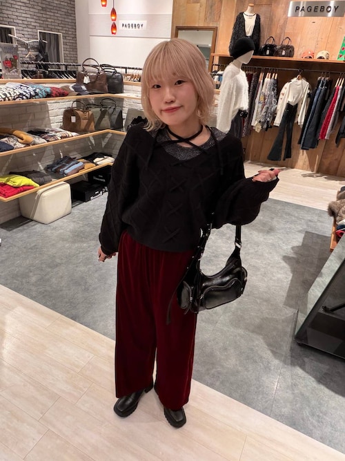 イークラット|ロングベスト 文字柄【42】スタンドカラー Aライン 起毛