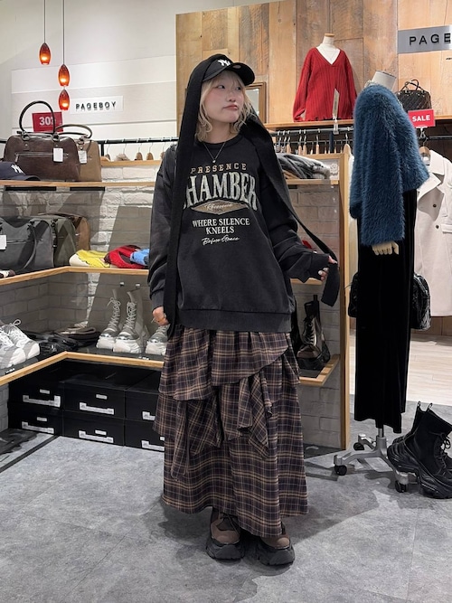 PAGEBOY　マフラー　チェック　佐藤さま セール】フードマフラー（マフラー）｜PAGEBOY（ページボーイ）の