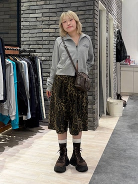 「PBLIM（ページボーイリム）のアイテム」を使った、nya2kichanさん（レディース・158cm）の春コーディネート