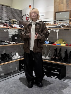 nya2kichanさん（レディース・158cm）の冬コーディネート