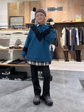 「アイテム（ニットキャップ/ビーニー）」を使った、nya2kichanさん（レディース・158cm・20代）の秋コーディネート