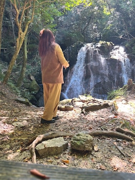 「LOWRYS FARM（ローリーズファーム）のアイテム（ベスト）」を使った、mimimimi066さん（レディース・158cm）の秋コーディネート