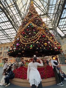 「loin nuit（ロワンニュイ）のアイテム」を使った、siro＆kuroさん（レディース・156cm）の春コーディネート