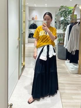 LOUNGEDRESS（ラウンジドレス）の「アシメリブフレンチワンピース