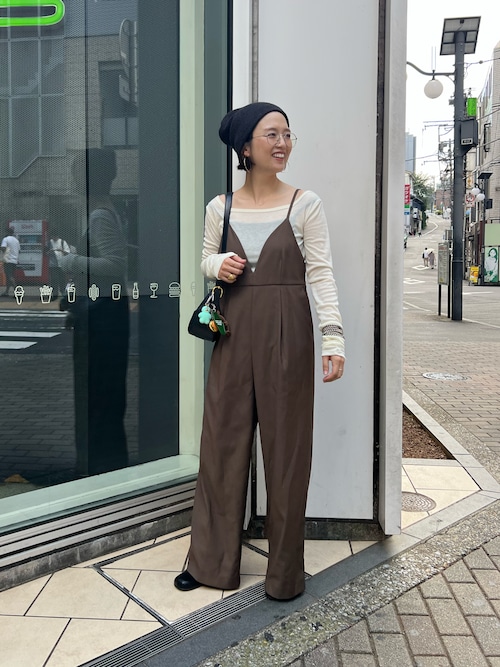 セール】【＠___kuuu__コラボカラー登場！】Vキャミサロペット