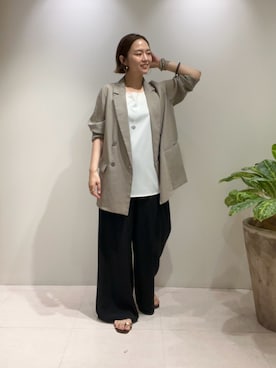 kuuusanさん（レディース・157cm）の夏コーディネート