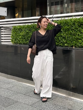 kuuusanさん（レディース・157cm）の夏コーディネート