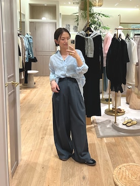 「LOUNGEDRESS（ラウンジドレス）のアイテム」を使った、kuuusanさん（レディース・157cm）の春コーディネート