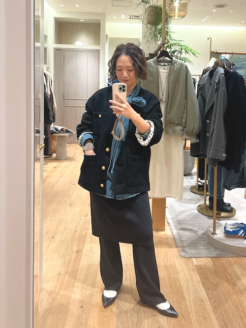 セール】【20周年限定】ツイードジャケット（ノーカラージャケット