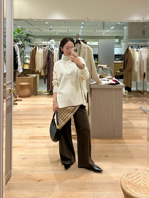 GALENA/ガレナ】ポインテッドフラットパンプス（パンプス