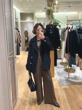 「アイテム（オールインワン・サロペット）」を使った、kuuusanさん（骨格ストレート・レディース・157cm）の秋コーディネート