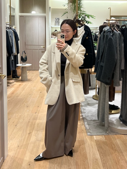 シャギージャケットコート（その他アウター）｜LOUNGEDRESS（ラウンジ