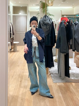 「アイテム（オールインワン・サロペット）」を使った、kuuusanさん（レディース・157cm）の冬コーディネート