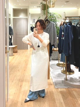 「アイテム（ワンピース/ドレス）」を使った、kuuusanさん（レディース・157cm）の秋コーディネート