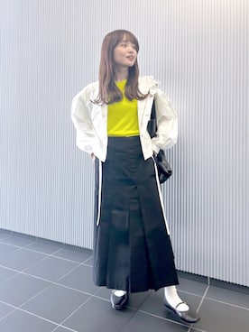 「STERNBERG（スタンバーグ）のアイテム（ブルゾン）」を使った、ぱっち(STERNBERG)さん（レディース・158cm）の夏コーディネート
