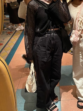 「SKECHERS（スケッチャーズ）のアイテム（サンダル）」を使った、aquatopiaさん（レディース・157cm）の秋コーディネート