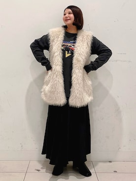 「SENSE OF PLACE by URBAN RESEARCH（センスオブプレイスバイアーバンリサーチ）のアイテム（その他アウター）」を使った、juri.さん（レディース・148cm）の秋コーディネート