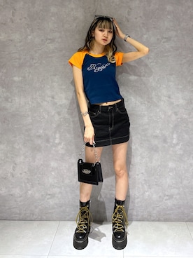 河合かりんさん（レディース・158cm）の春コーディネート