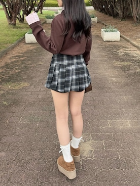 mameさん（レディース・155cm）の秋コーディネート