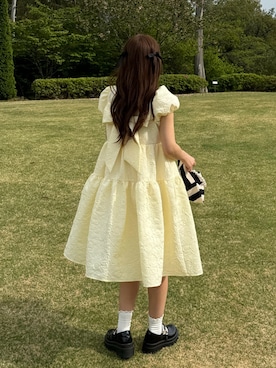 「tocco closet（トッコ　クローゼット）のアイテム」を使った、mameさん（骨格ウェーブ・レディース・155cm）の春コーディネート