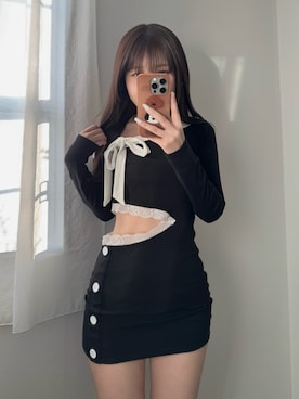 mameさん（骨格ウェーブ・レディース・155cm）の秋コーディネート
