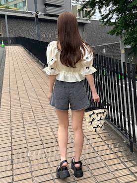 「アベイル」｜mameさん（レディース・155cm）の春コーディネート
