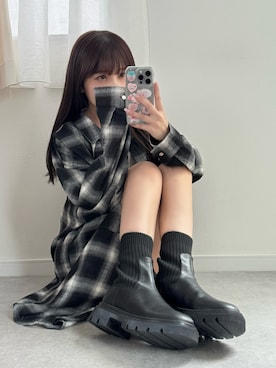 mameさん（骨格ウェーブ・レディース・155cm）の秋コーディネート