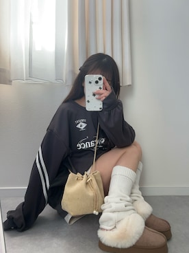 「florist」｜mameさん（レディース・155cm）の冬コーディネート