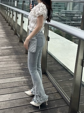 mameさん(レディース・155cm)の夏コーディネート