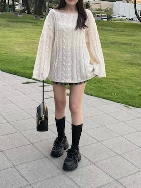 mameさん（骨格ウェーブ・レディース・155cm）の秋コーディネート